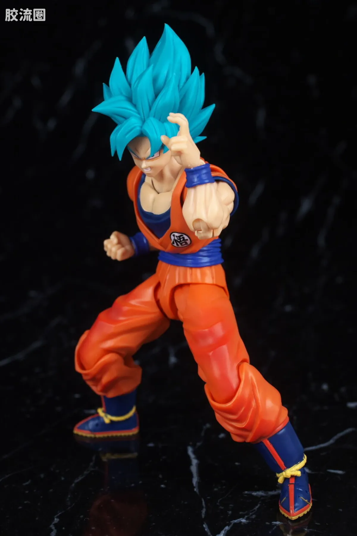 SHF 龙珠系列 超级赛亚人之神之超级赛亚人孙悟空〈超越极限的苍蓝之力〉 - 图片