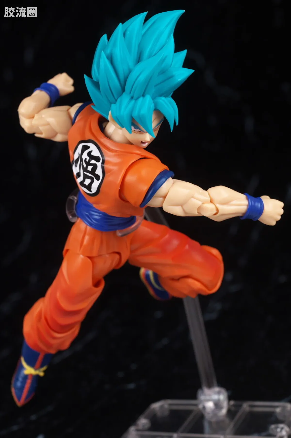 SHF 龙珠系列 超级赛亚人之神之超级赛亚人孙悟空〈超越极限的苍蓝之力〉 - 图片