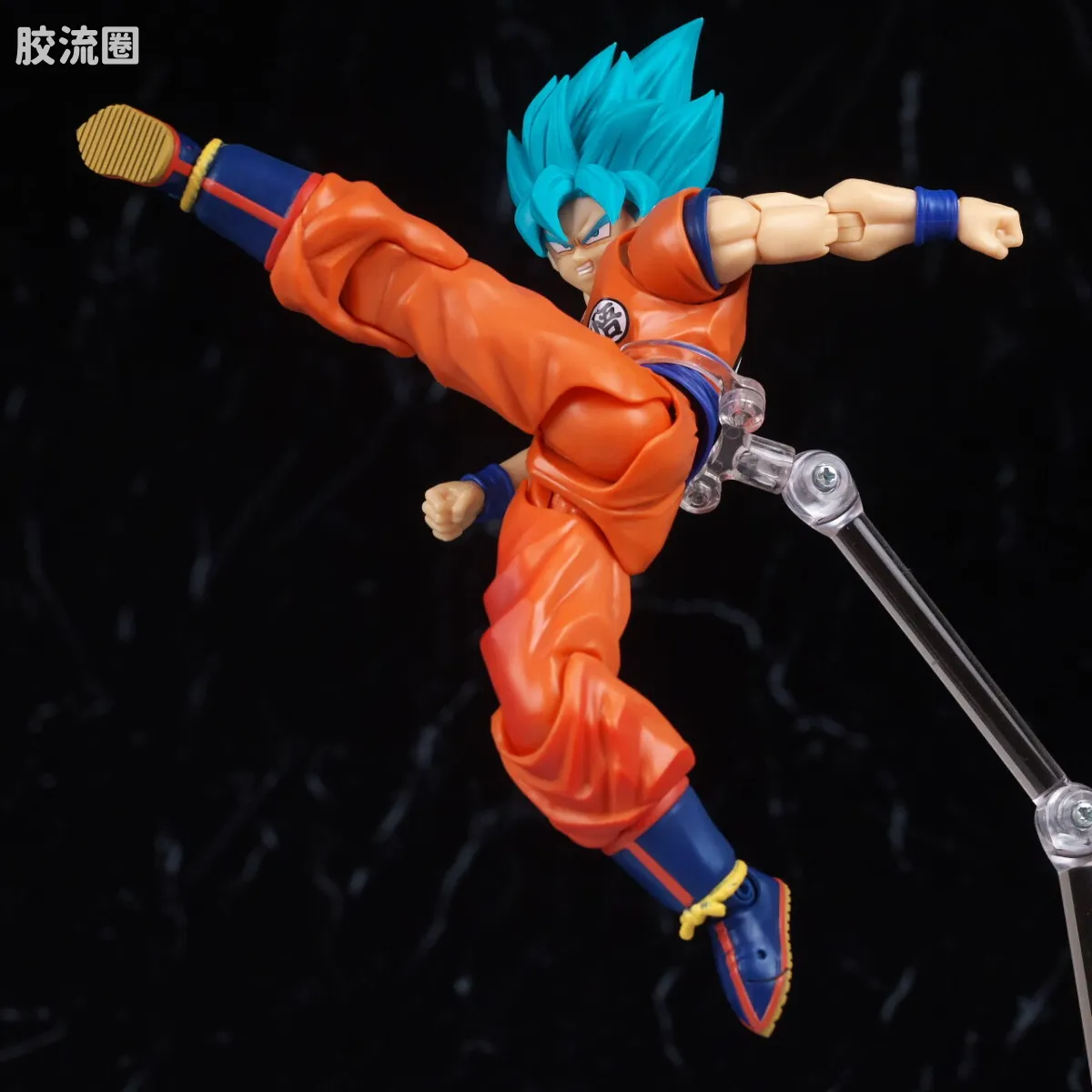 SHF 龙珠系列 超级赛亚人之神之超级赛亚人孙悟空〈超越极限的苍蓝之力〉 - 图片