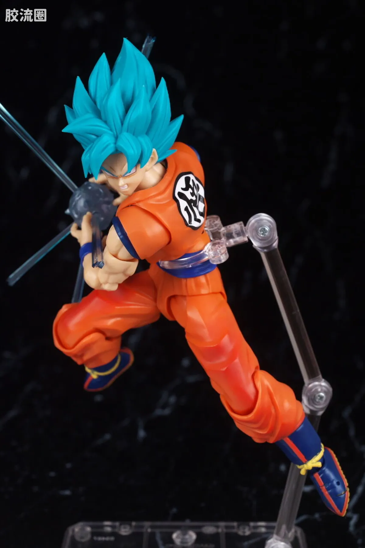SHF 龙珠系列 超级赛亚人之神之超级赛亚人孙悟空〈超越极限的苍蓝之力〉 - 图片