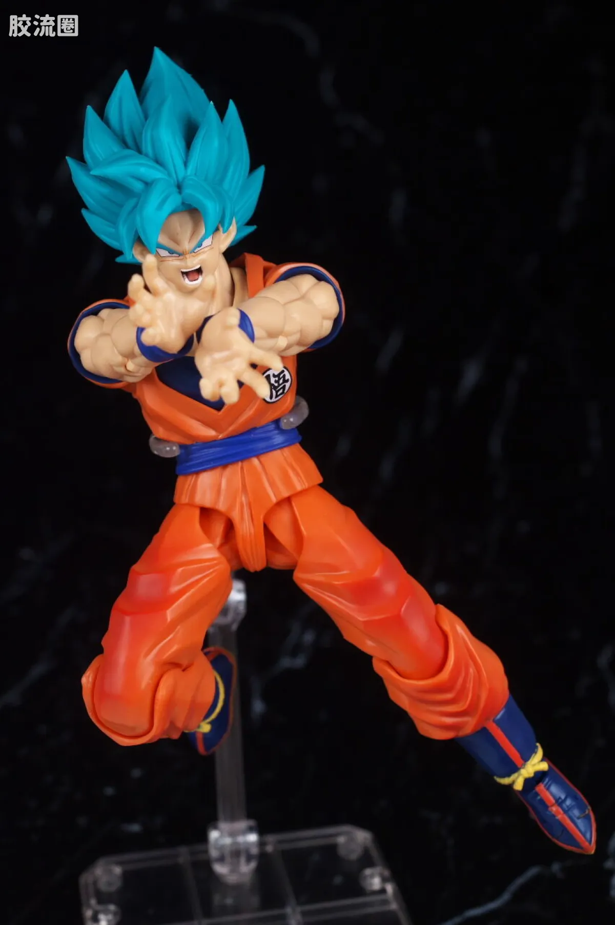 SHF 龙珠系列 超级赛亚人之神之超级赛亚人孙悟空〈超越极限的苍蓝之力〉 - 图片