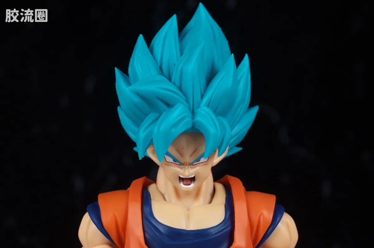 SHF 龙珠系列 超级赛亚人之神之超级赛亚人孙悟空〈超越极限的苍蓝之力〉 - 图片