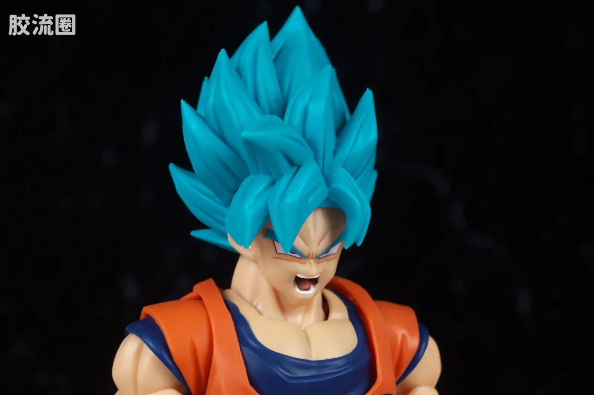 SHF 龙珠系列 超级赛亚人之神之超级赛亚人孙悟空〈超越极限的苍蓝之力〉 - 图片
