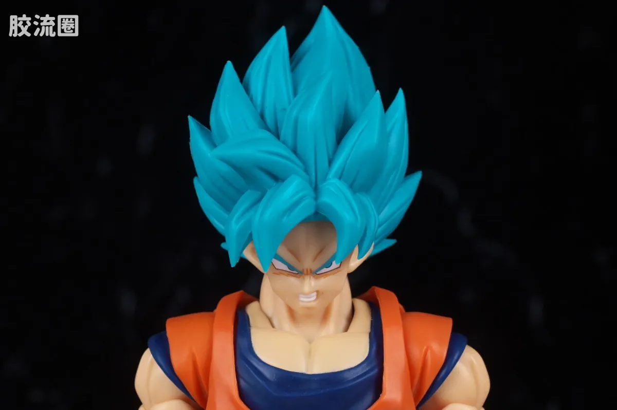 SHF 龙珠系列 超级赛亚人之神之超级赛亚人孙悟空〈超越极限的苍蓝之力〉 - 图片