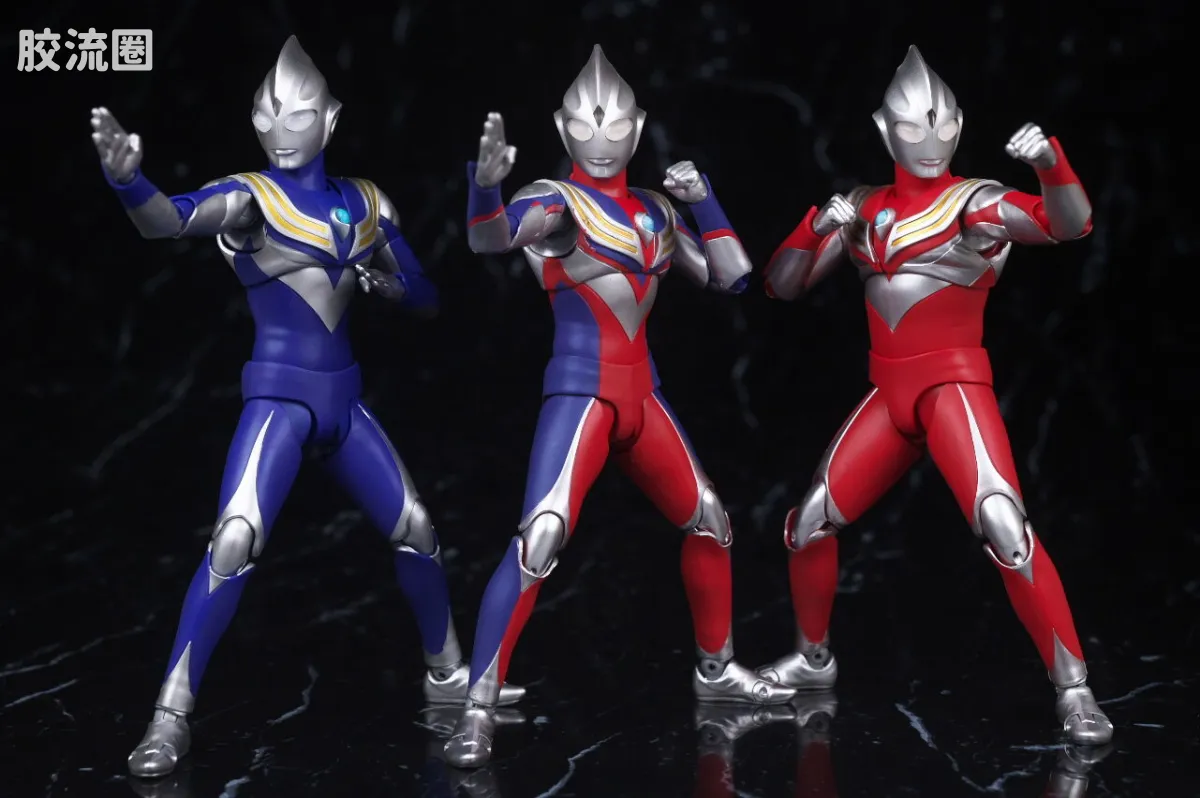 SHF 真骨雕奥特曼系列 迪迦奥特曼 空中型 - 图片