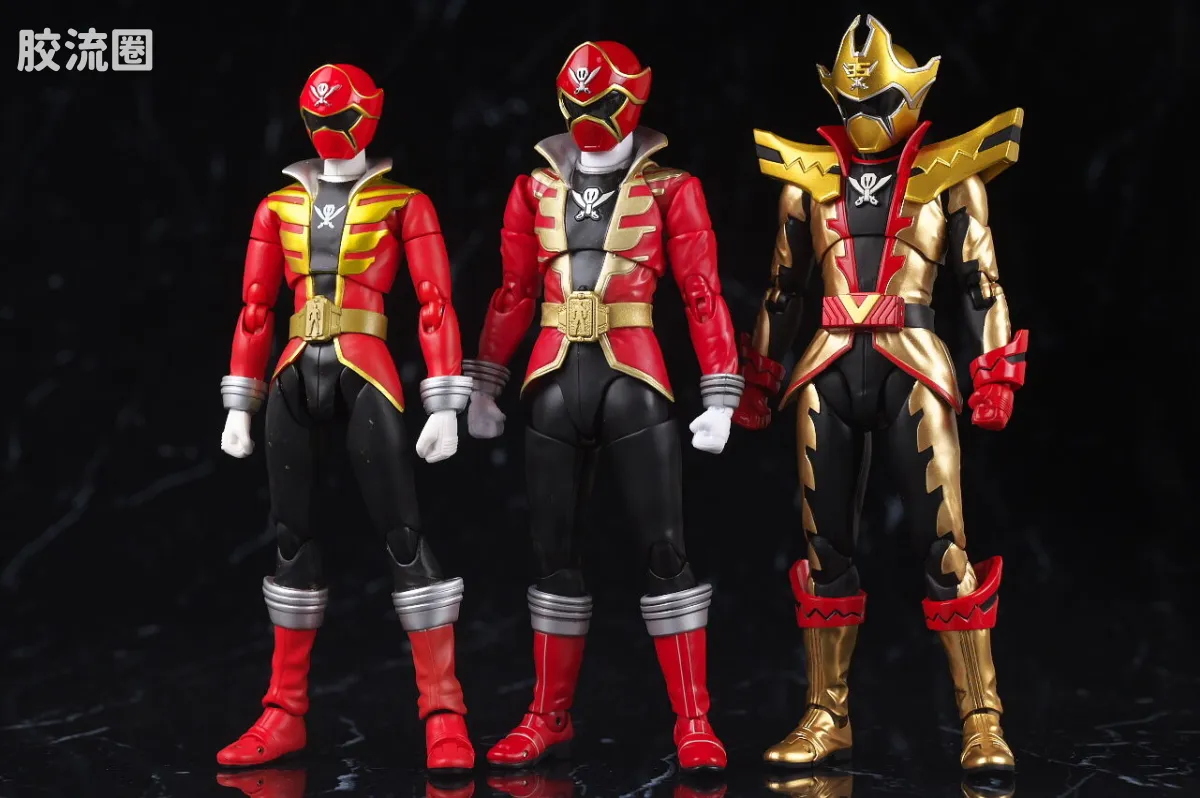 SHF 真骨雕 超级战队系列 海贼战队 豪快红 - 图片