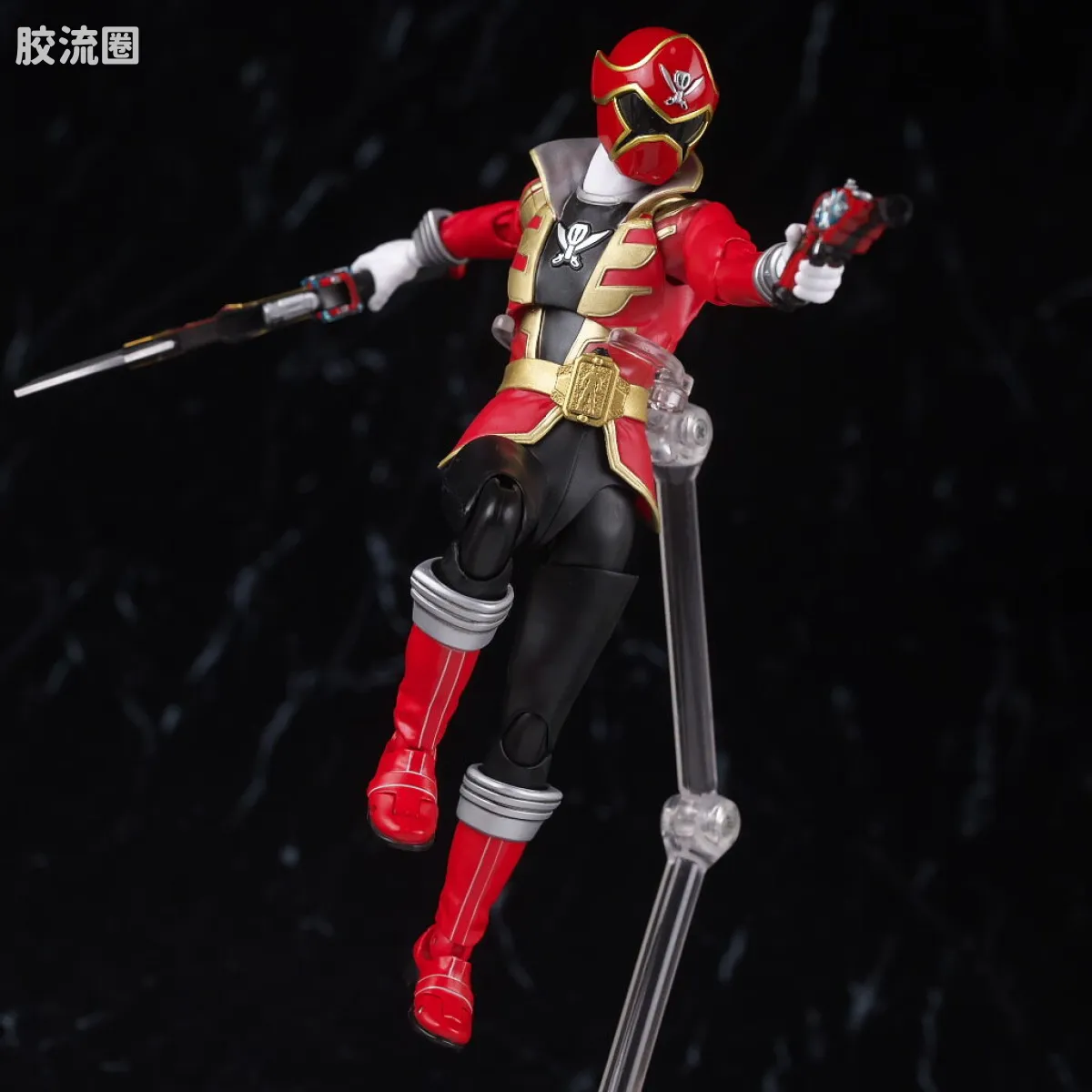 SHF 真骨雕 超级战队系列 海贼战队 豪快红 - 图片