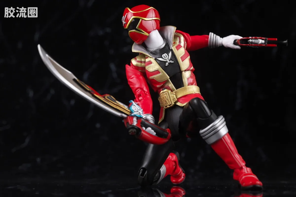 SHF 真骨雕 超级战队系列 海贼战队 豪快红 - 图片
