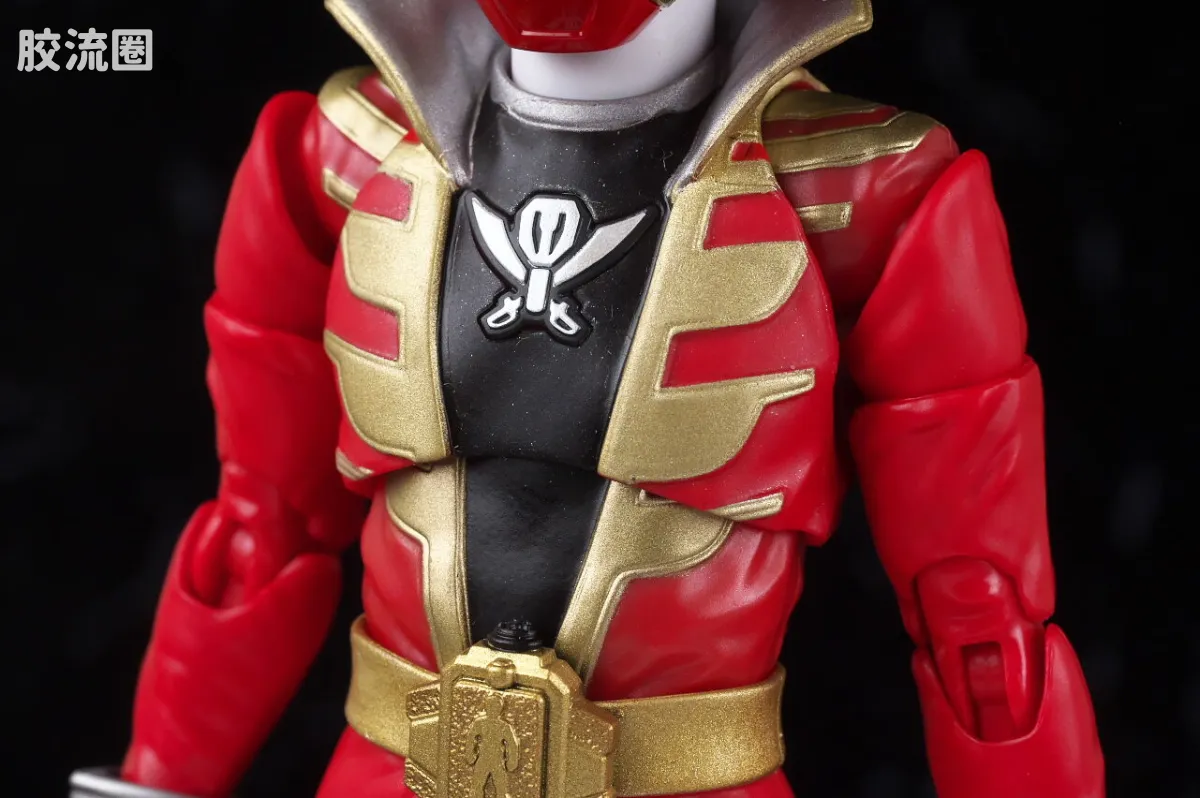 SHF 真骨雕 超级战队系列 海贼战队 豪快红 - 图片