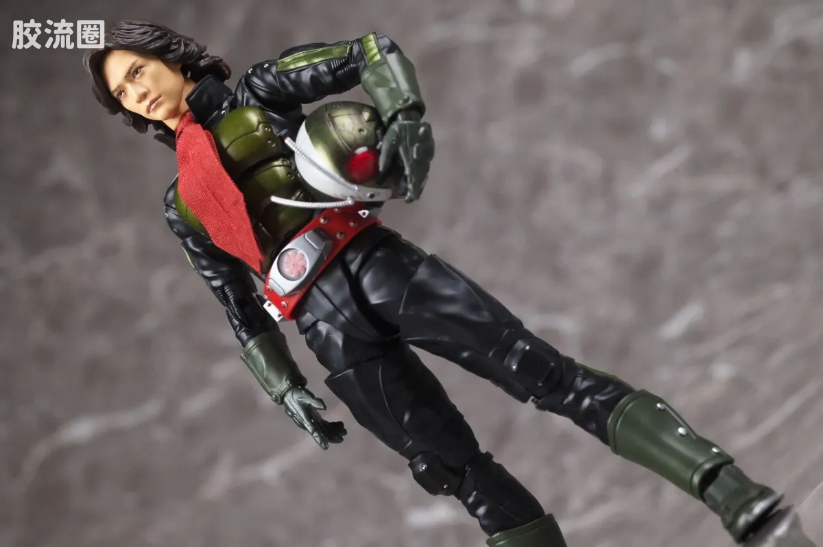 SHF 真骨雕假面骑士系列 假面骑士2号/一文字隼人 (假面骑士THE NEXT) - 图片