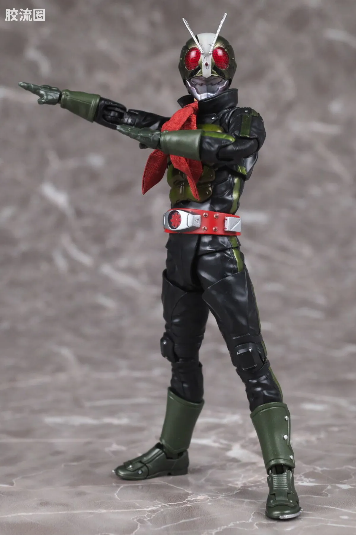 SHF 真骨雕假面骑士系列 假面骑士2号/一文字隼人 (假面骑士THE NEXT) - 图片