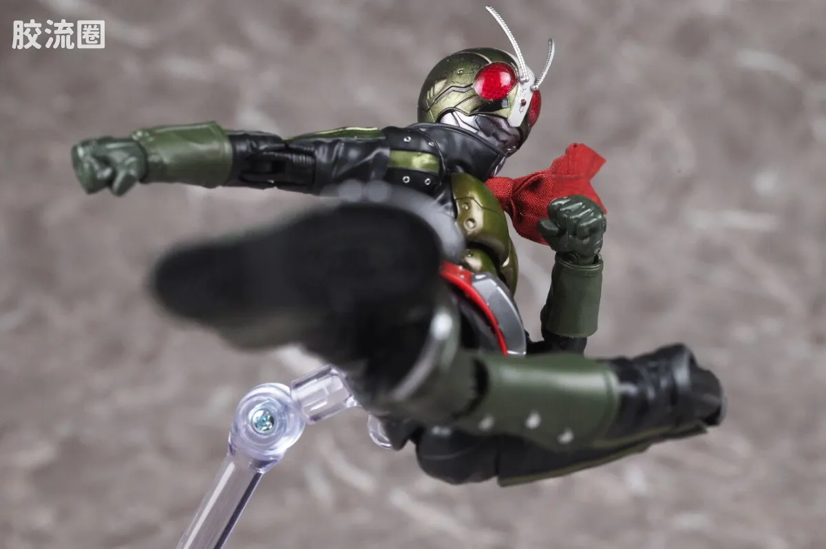 SHF 真骨雕假面骑士系列 假面骑士2号/一文字隼人 (假面骑士THE NEXT) - 图片