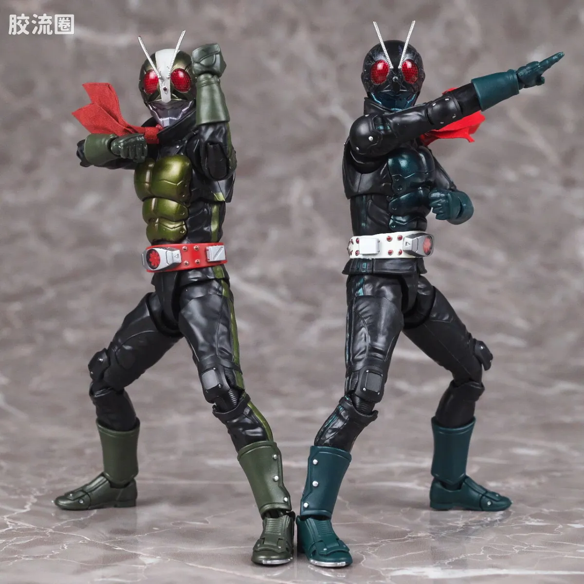 SHF 真骨雕假面骑士系列 假面骑士2号/一文字隼人 (假面骑士THE NEXT) - 图片