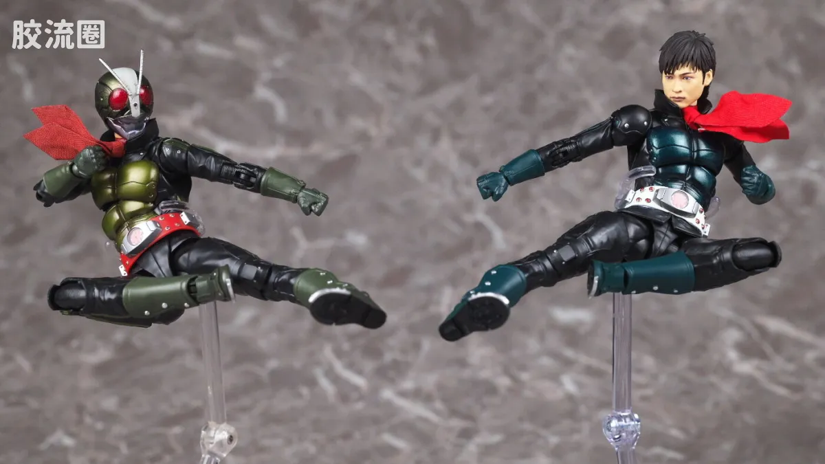 SHF 真骨雕假面骑士系列 假面骑士2号/一文字隼人 (假面骑士THE NEXT) - 图片