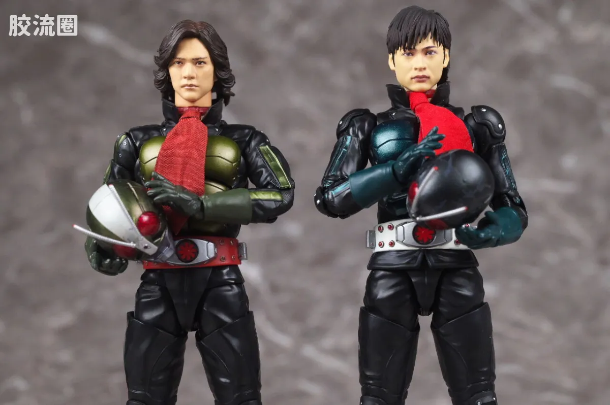 SHF 真骨雕假面骑士系列 假面骑士2号/一文字隼人 (假面骑士THE NEXT) - 图片
