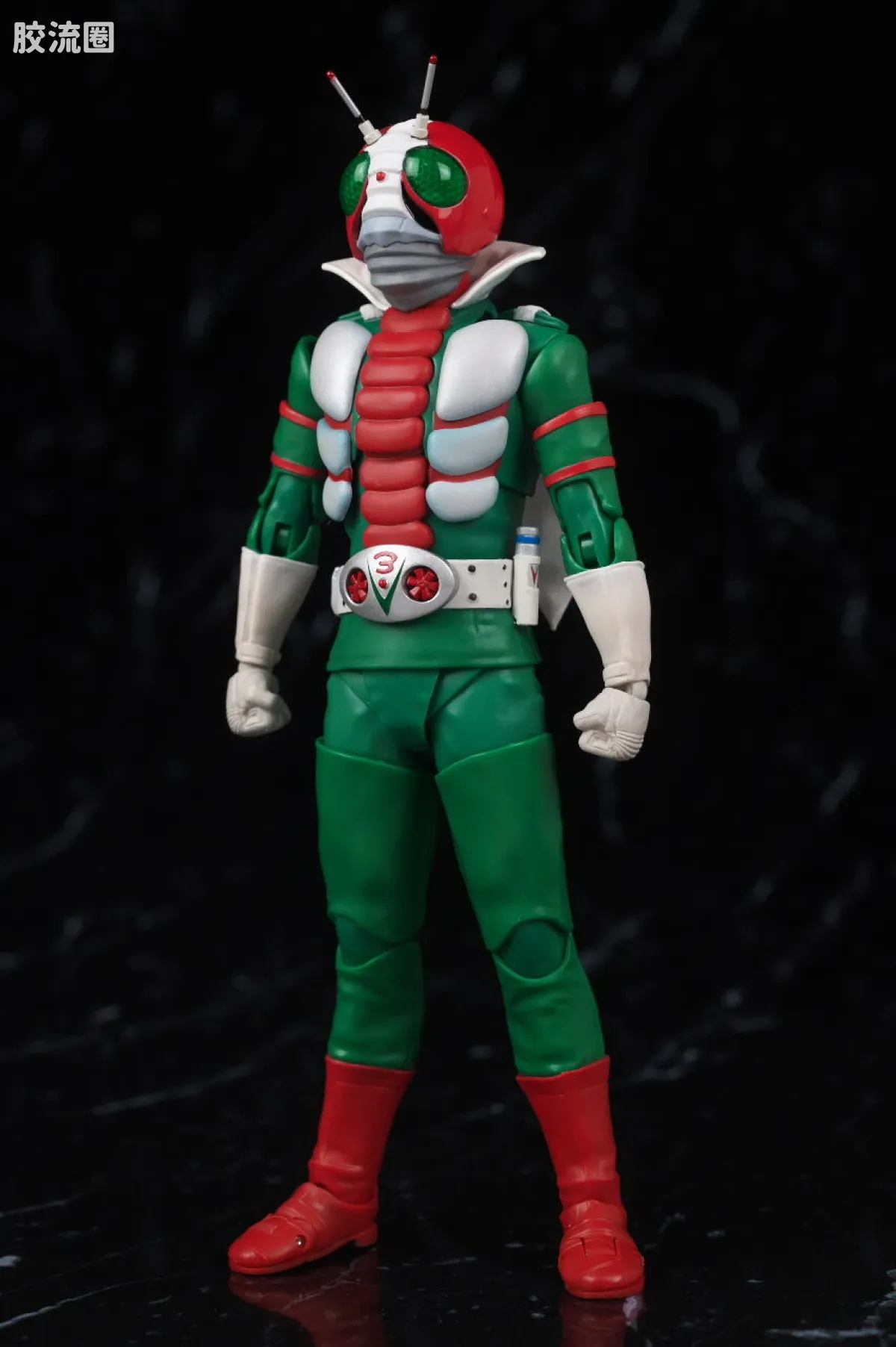 SHF 真骨雕假面骑士系列 假面骑士V3/胜利三号 荣光的昭和骑士Edition - 图片