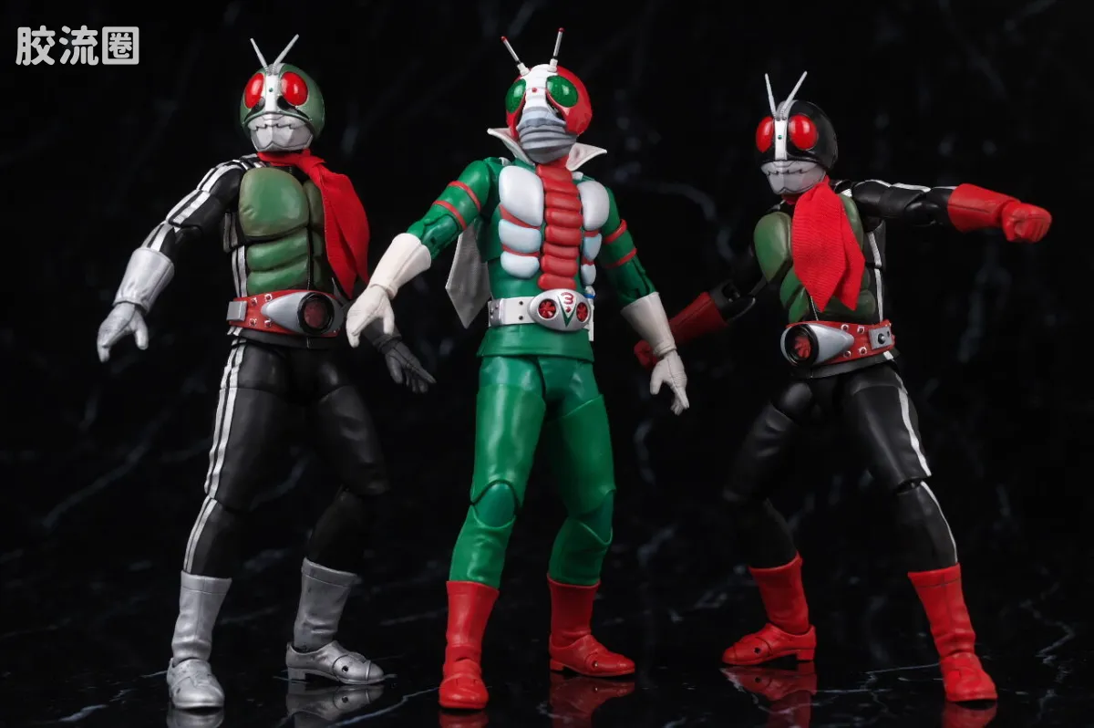 SHF 真骨雕假面骑士系列 假面骑士V3/胜利三号 荣光的昭和骑士Edition - 图片
