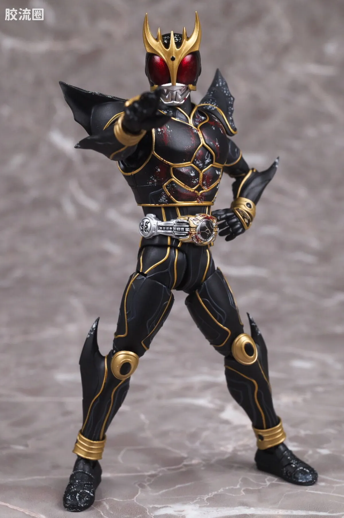 SHF 真骨雕假面骑士系列 假面骑士空我 九郎岳的死斗套装 - 图片