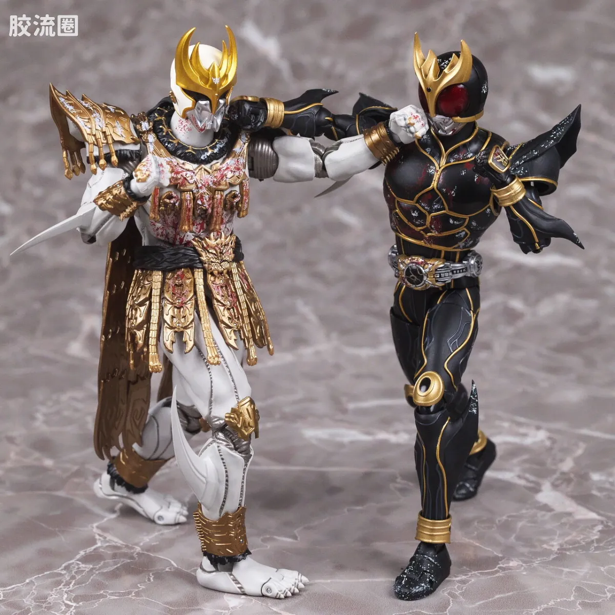 SHF 真骨雕假面骑士系列 假面骑士空我 九郎岳的死斗套装 - 图片