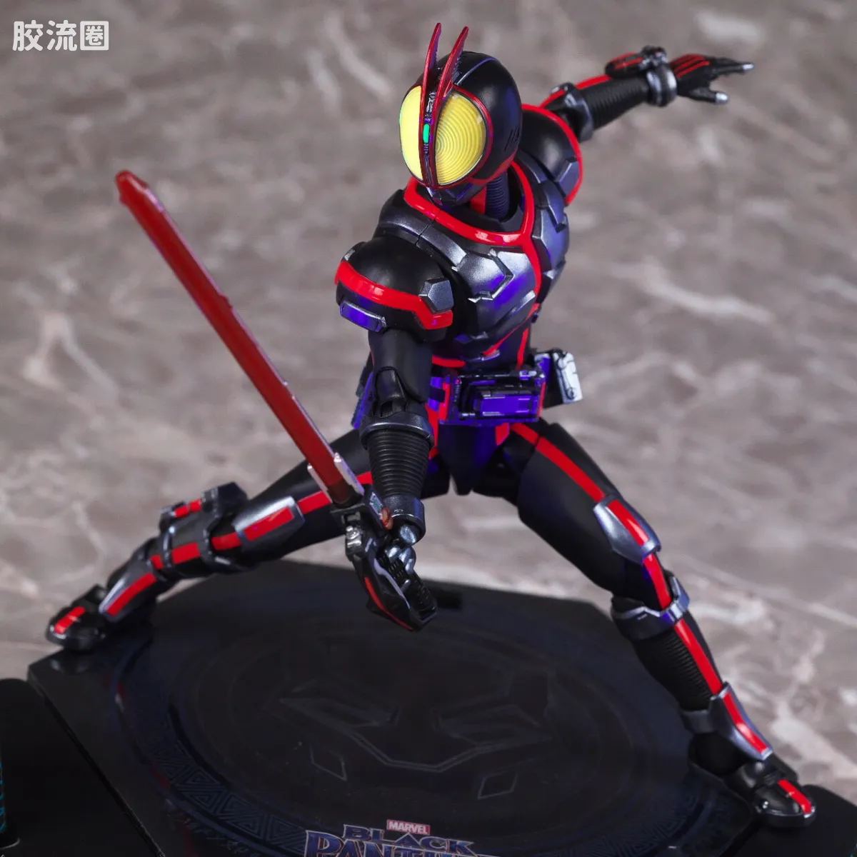 SHF 真骨雕假面骑士系列 假面骑士Faiz 暗夜配色 Ver. - 图片