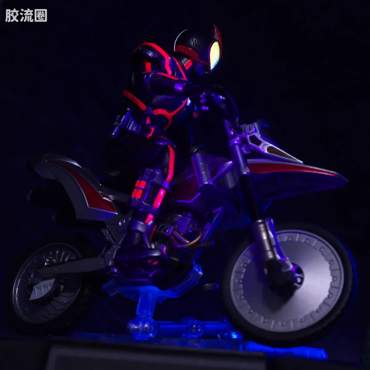 SHF 真骨雕假面骑士系列 假面骑士Faiz 暗夜配色 Ver. - 图片