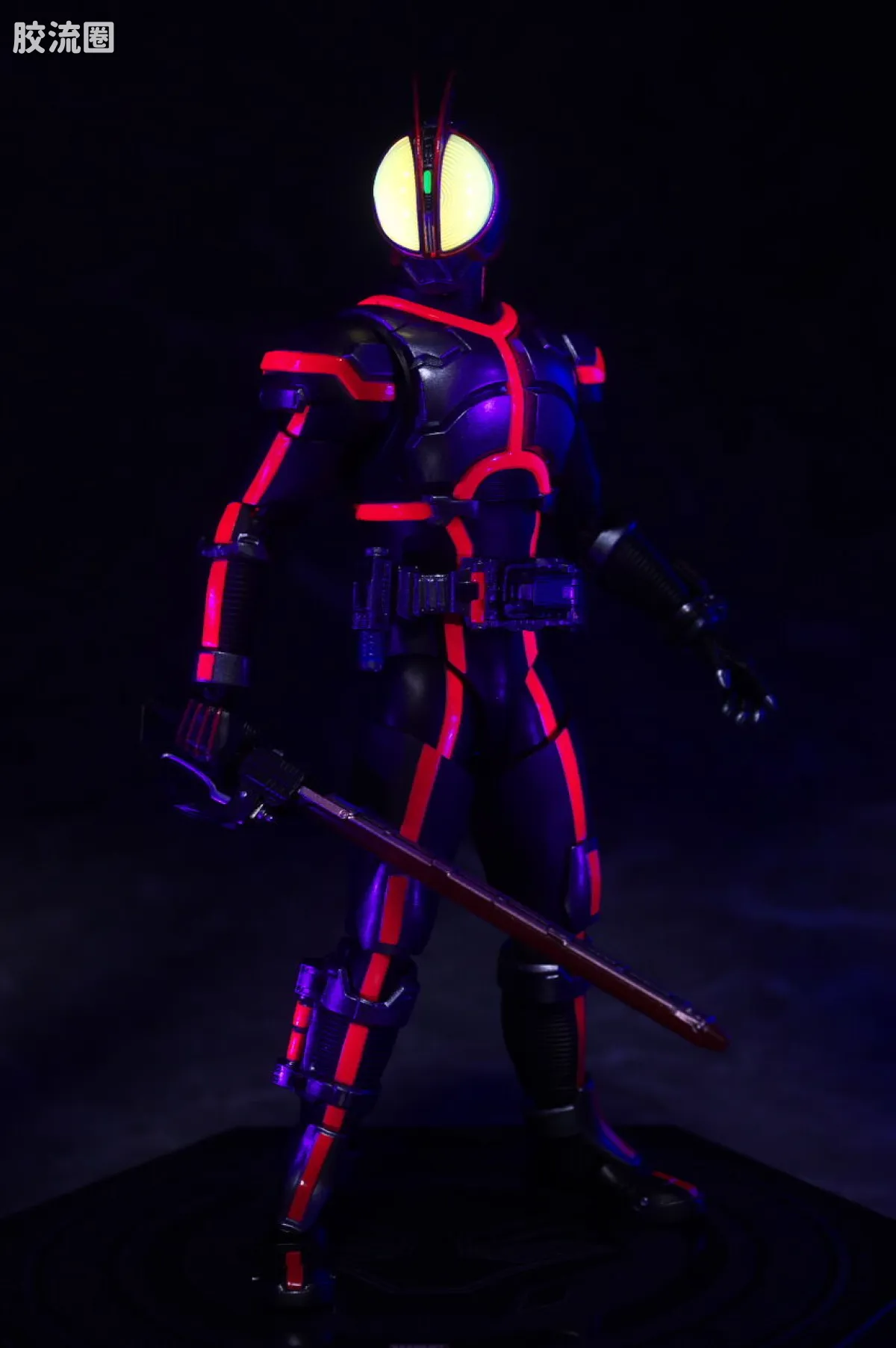 SHF 真骨雕假面骑士系列 假面骑士Faiz 暗夜配色 Ver. - 图片