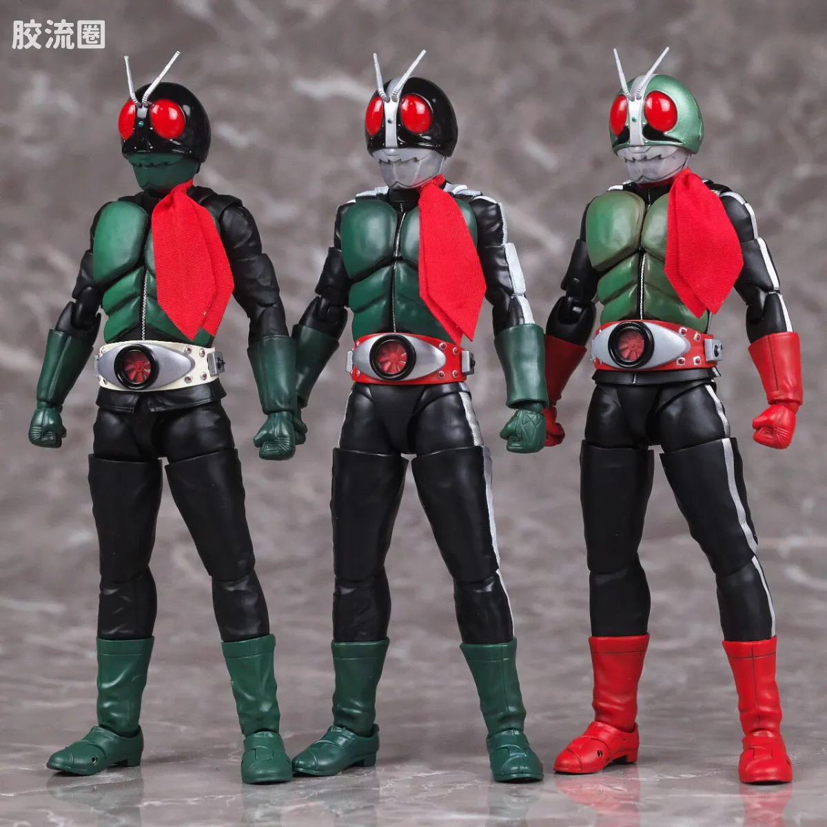 SHF 真骨雕假面骑士系列 假面骑士旧2号(假面骑士对修卡Ver.) - 图片