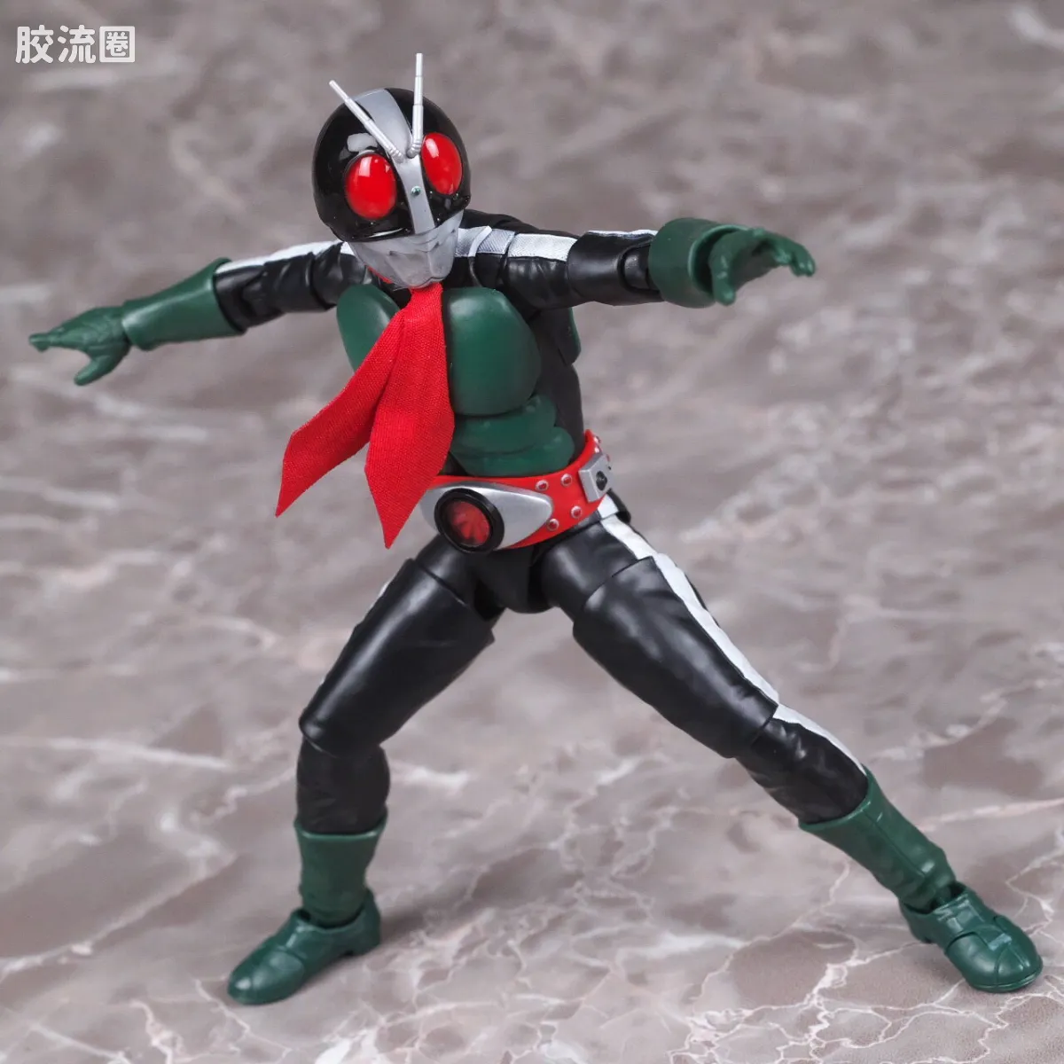 SHF 真骨雕假面骑士系列 假面骑士旧2号(假面骑士对修卡Ver.) - 图片
