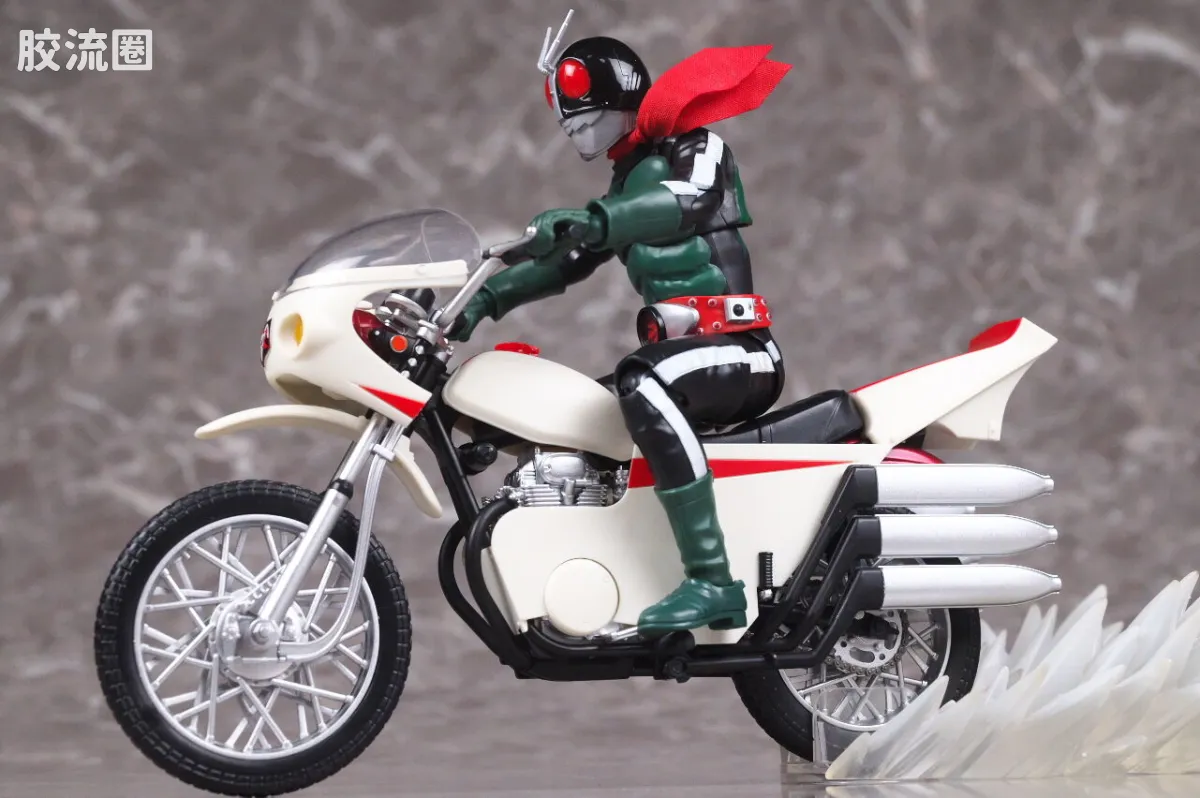 SHF 真骨雕假面骑士系列 假面骑士旧2号(假面骑士对修卡Ver.) - 图片