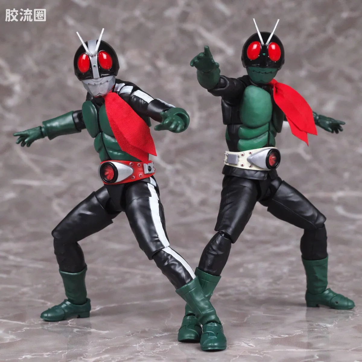 SHF 真骨雕假面骑士系列 假面骑士旧2号(假面骑士对修卡Ver.) - 图片