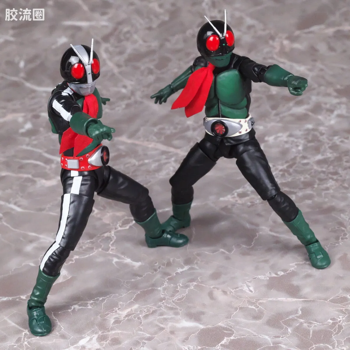 SHF 真骨雕假面骑士系列 假面骑士旧2号(假面骑士对修卡Ver.) - 图片