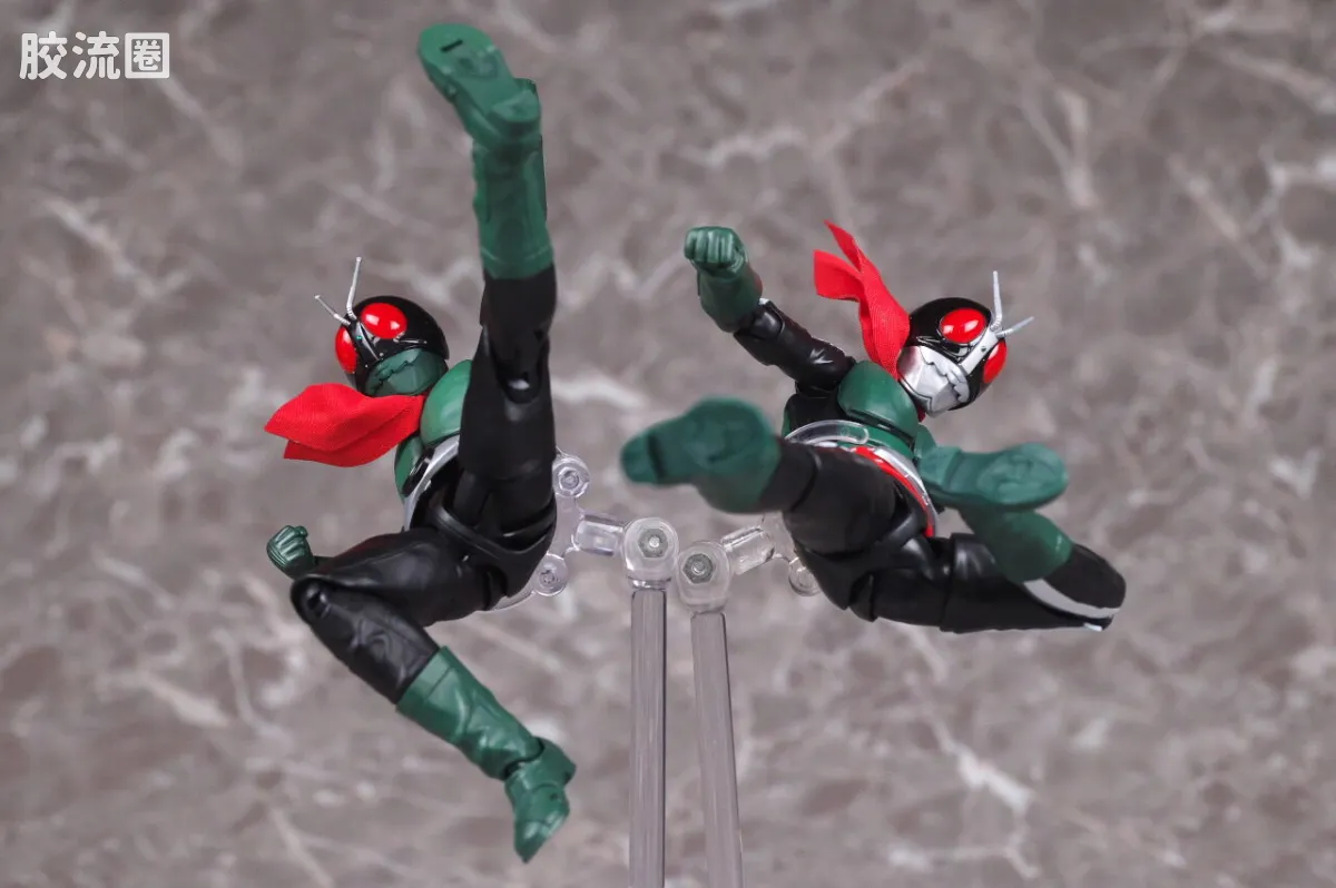 SHF 真骨雕假面骑士系列 假面骑士旧2号(假面骑士对修卡Ver.) - 图片