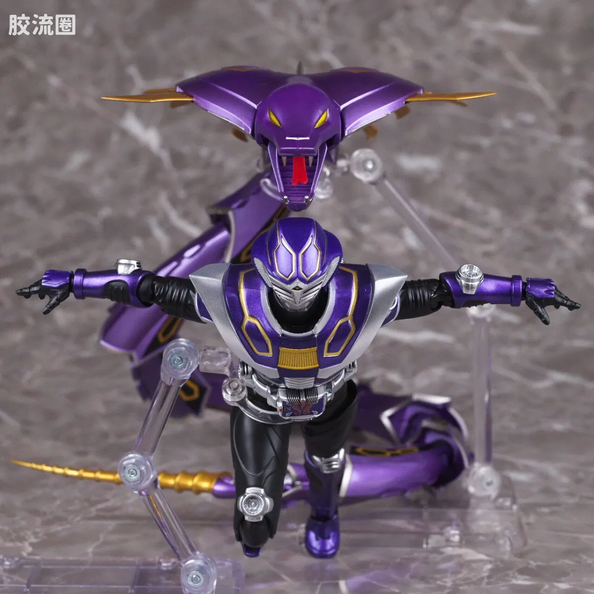 SHF 真骨雕假面骑士系列 假面骑士王蛇 - 图片