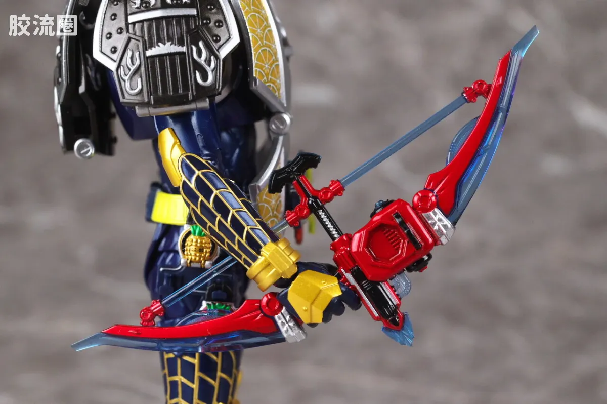 SHF 真骨雕假面骑士系列 假面骑士铠武 阵羽织柠檬铠甲 - 图片