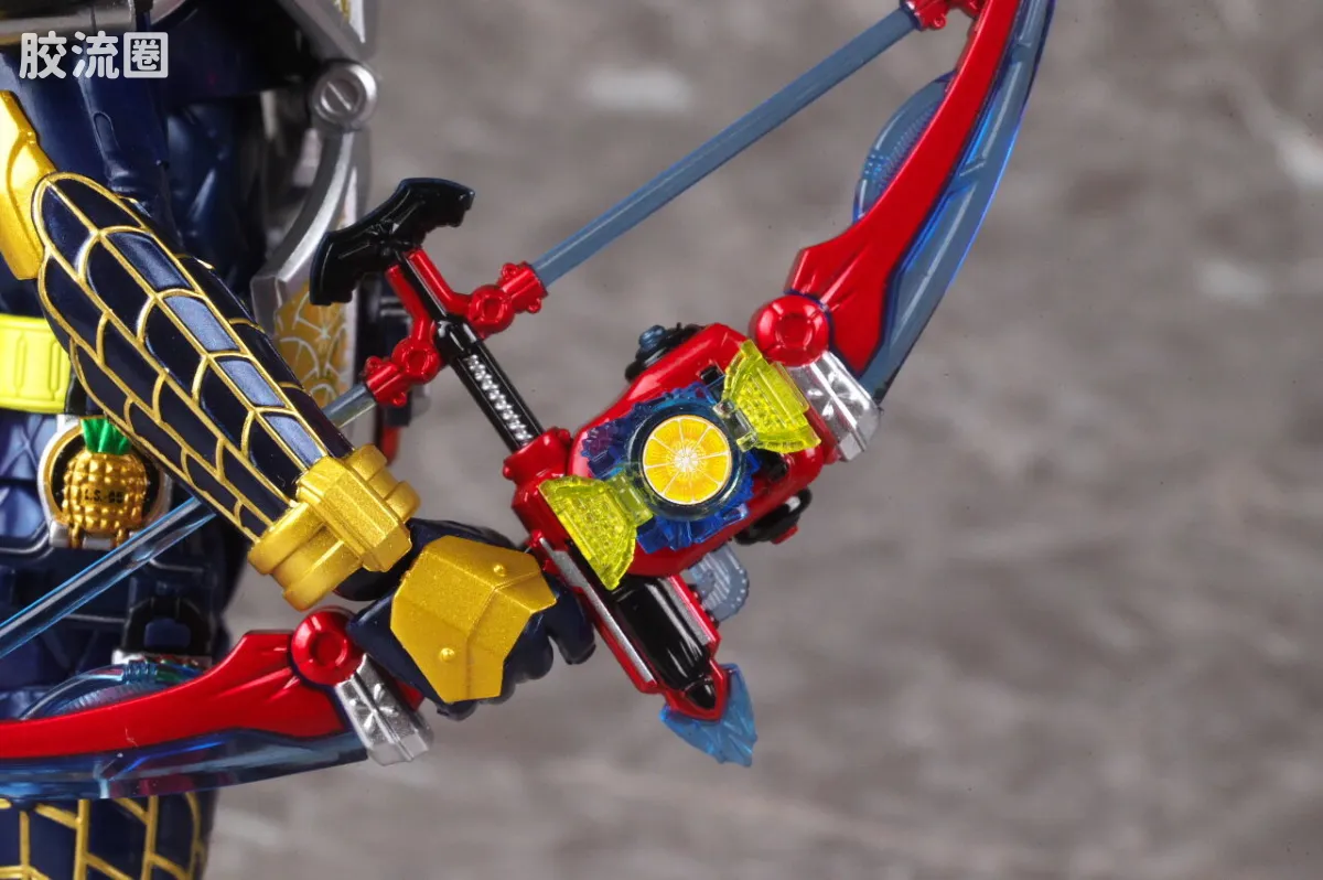 SHF 真骨雕假面骑士系列 假面骑士铠武 阵羽织柠檬铠甲 - 图片
