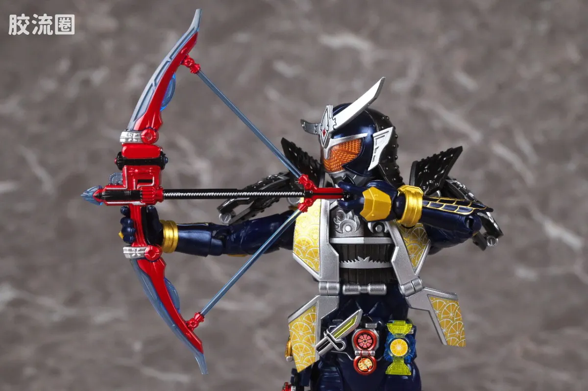 SHF 真骨雕假面骑士系列 假面骑士铠武 阵羽织柠檬铠甲 - 图片