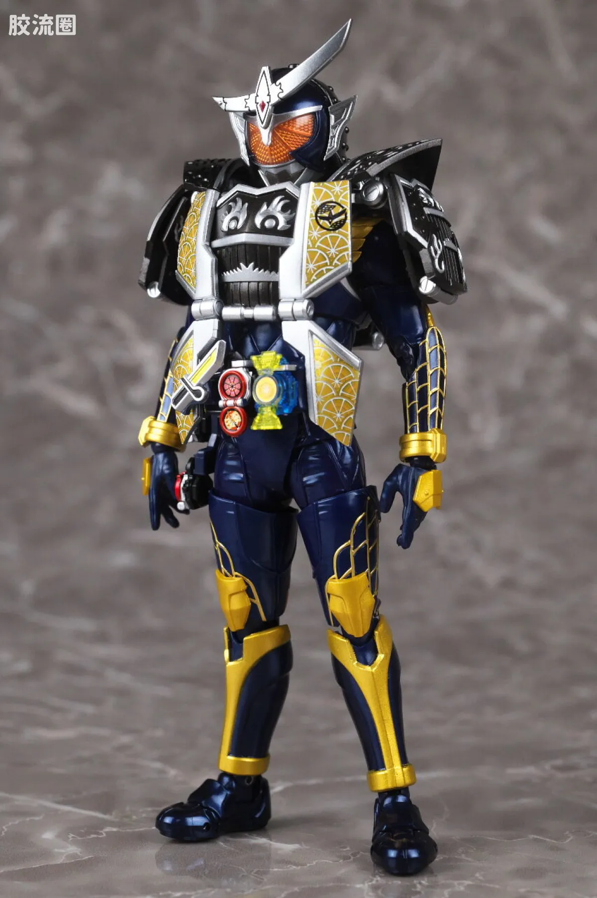 SHF 真骨雕假面骑士系列 假面骑士铠武 阵羽织柠檬铠甲 - 图片