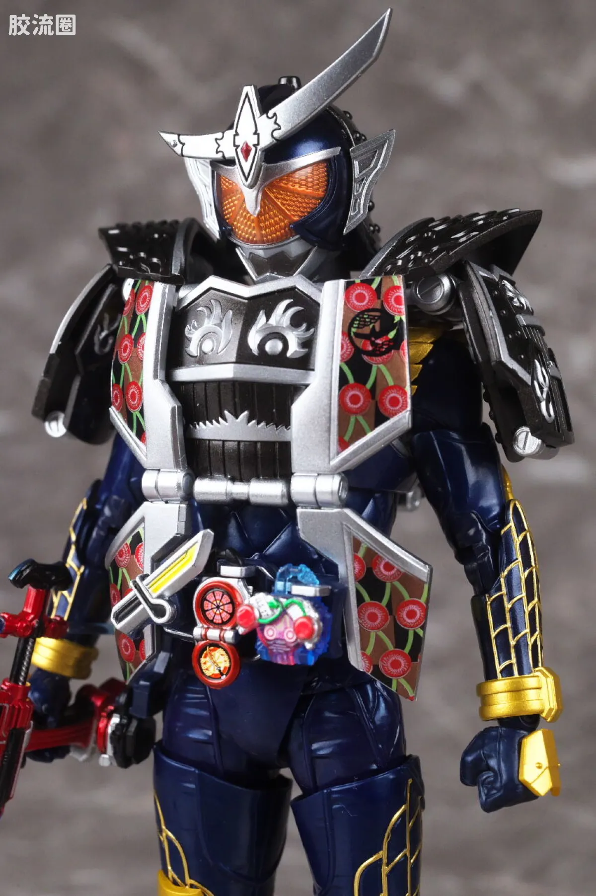 SHF 真骨雕假面骑士系列 假面骑士铠武 阵羽织柠檬铠甲 - 图片