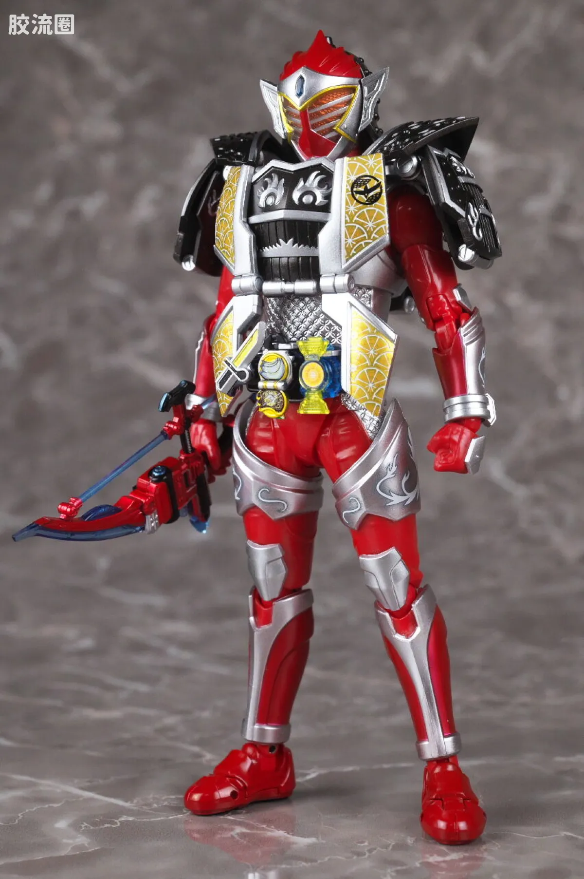 SHF 真骨雕假面骑士系列 假面骑士铠武 阵羽织柠檬铠甲 - 图片