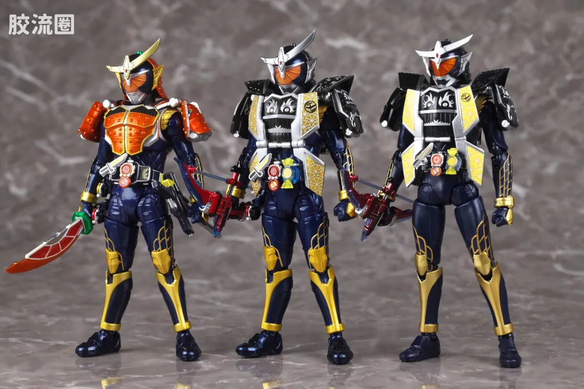 SHF 真骨雕假面骑士系列 假面骑士铠武 阵羽织柠檬铠甲 - 图片