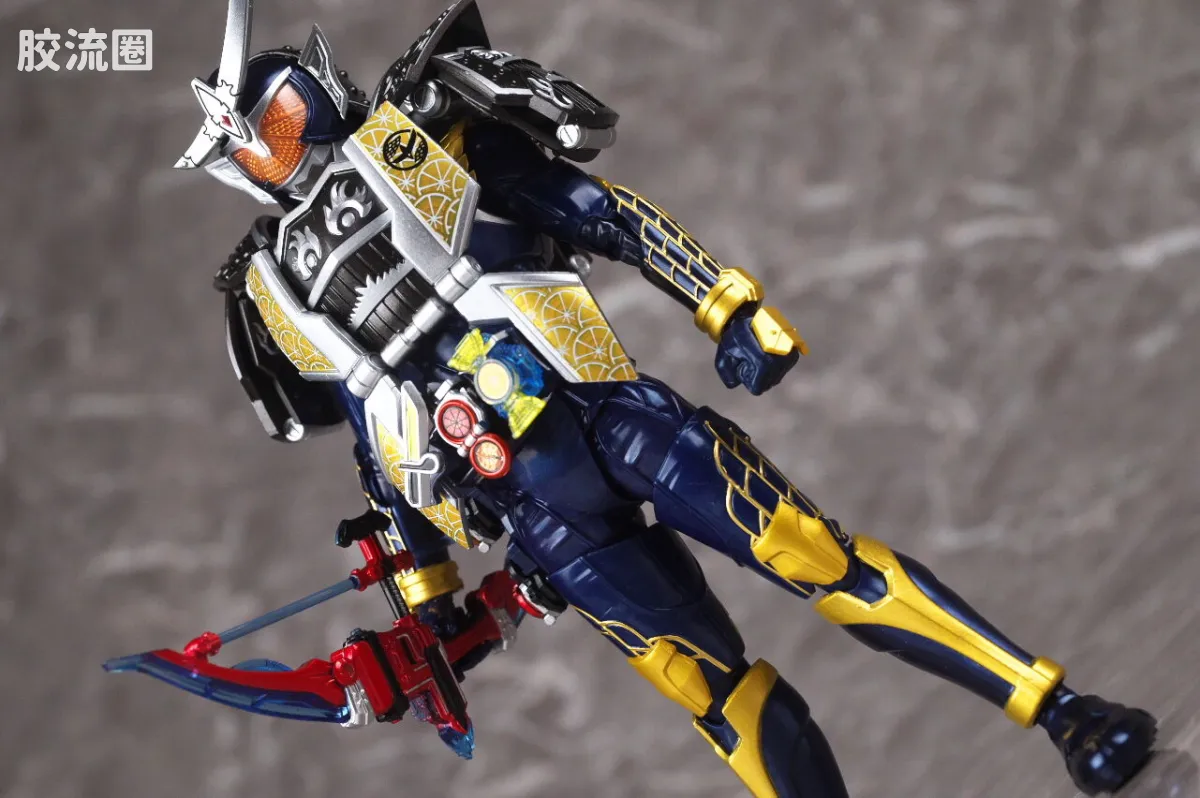 SHF 真骨雕假面骑士系列 假面骑士铠武 阵羽织柠檬铠甲 - 图片