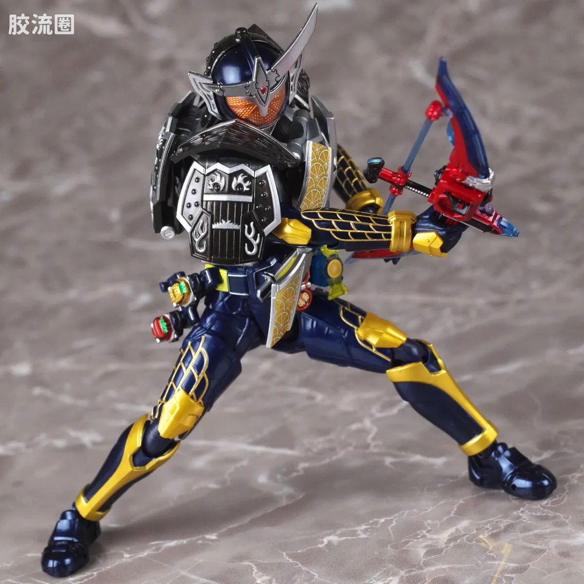 SHF 真骨雕假面骑士系列 假面骑士铠武 阵羽织柠檬铠甲 - 图片
