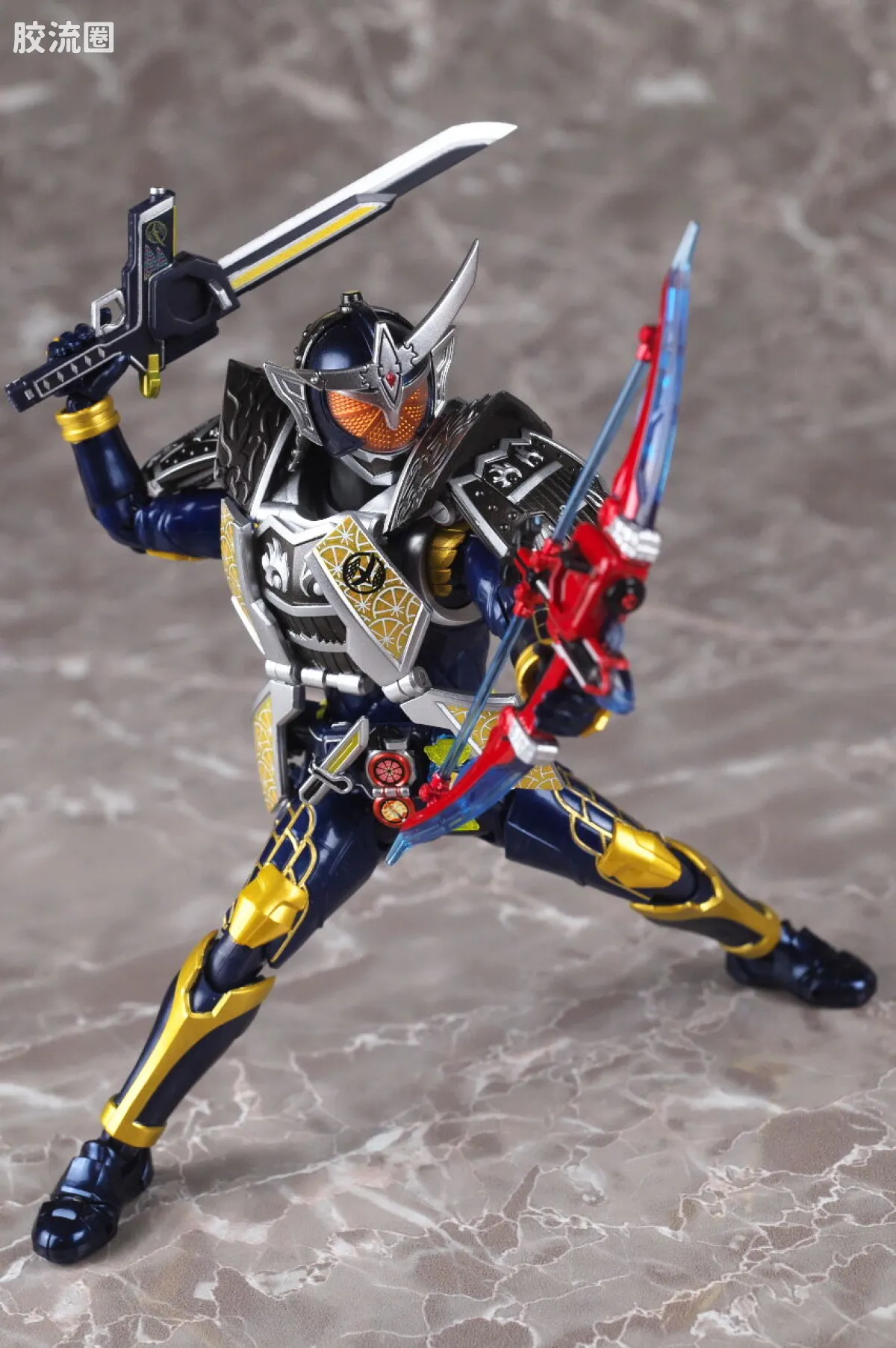 SHF 真骨雕假面骑士系列 假面骑士铠武 阵羽织柠檬铠甲 - 图片