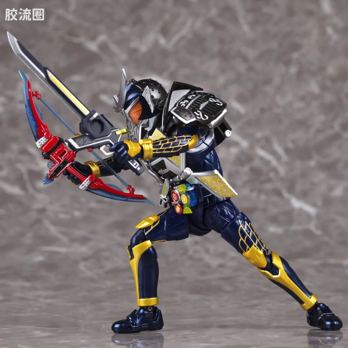 SHF 真骨雕假面骑士系列 假面骑士铠武 阵羽织柠檬铠甲 - 图片