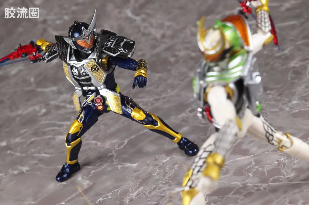SHF 真骨雕假面骑士系列 假面骑士铠武 阵羽织柠檬铠甲 - 图片