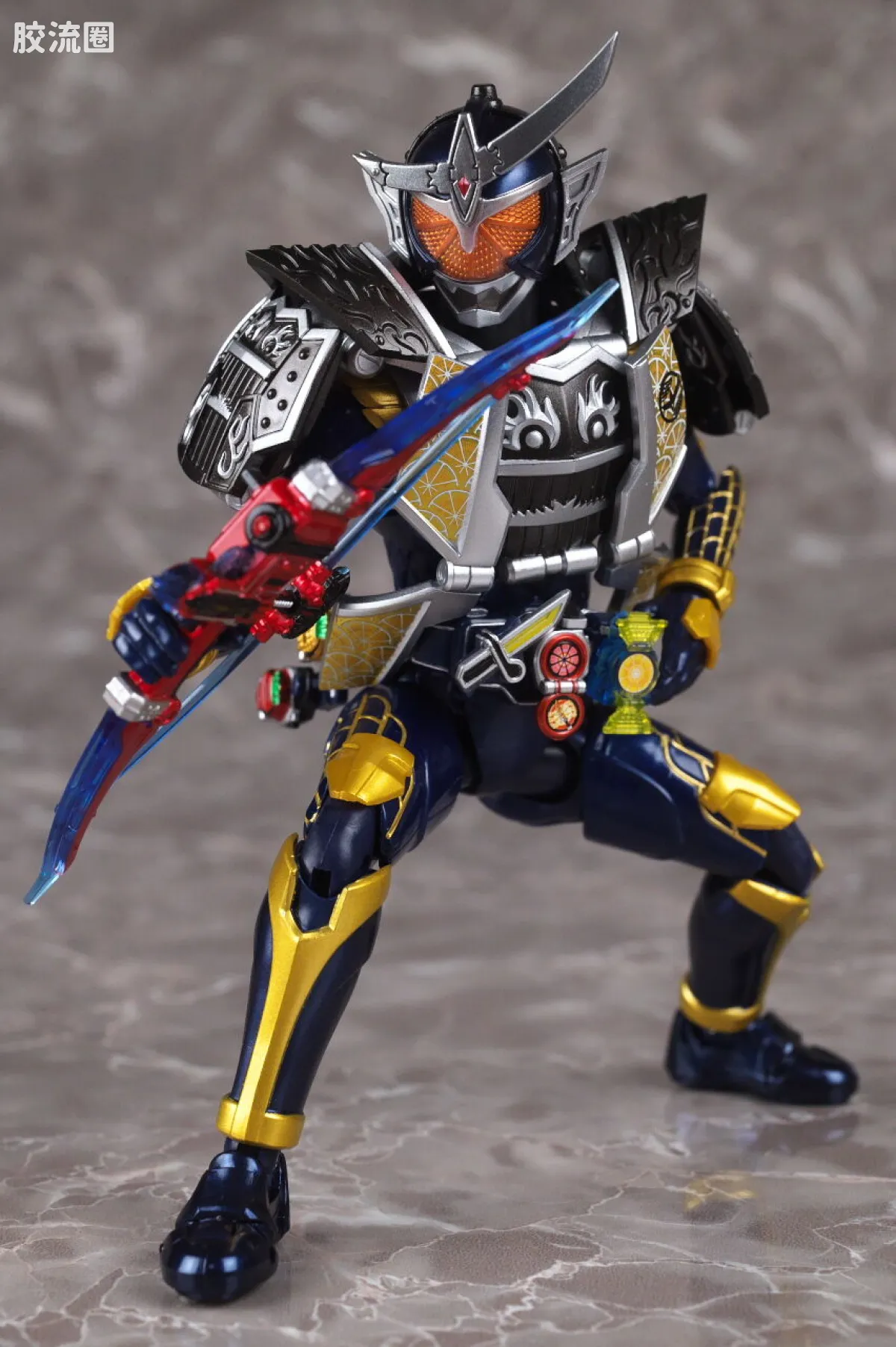 SHF 真骨雕假面骑士系列 假面骑士铠武 阵羽织柠檬铠甲 - 图片