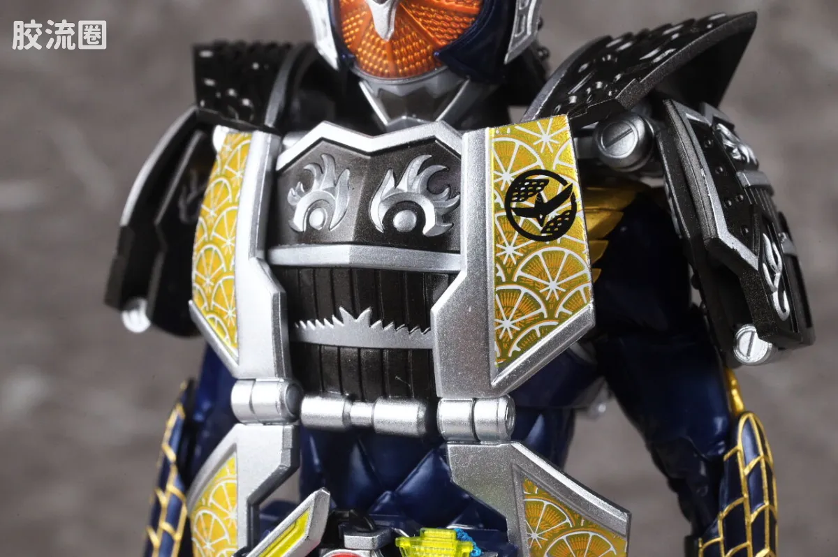 SHF 真骨雕假面骑士系列 假面骑士铠武 阵羽织柠檬铠甲 - 图片