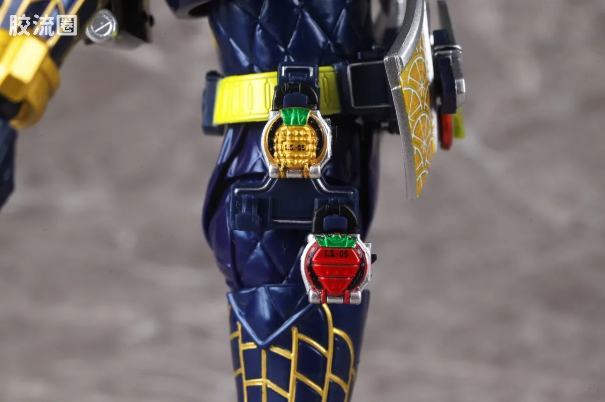 SHF 真骨雕假面骑士系列 假面骑士铠武 阵羽织柠檬铠甲 - 图片