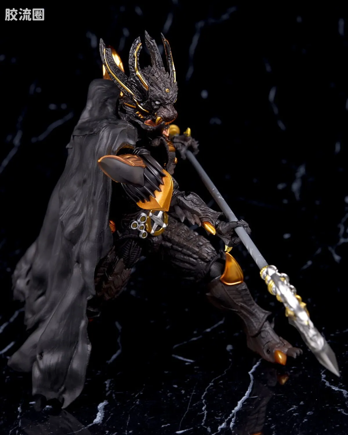 SHF 真骨雕 牙狼系列 暗黑骑士 呀 - 图片