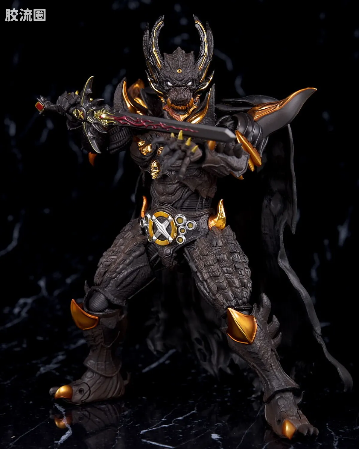 SHF 真骨雕 牙狼系列 暗黑骑士 呀 - 图片